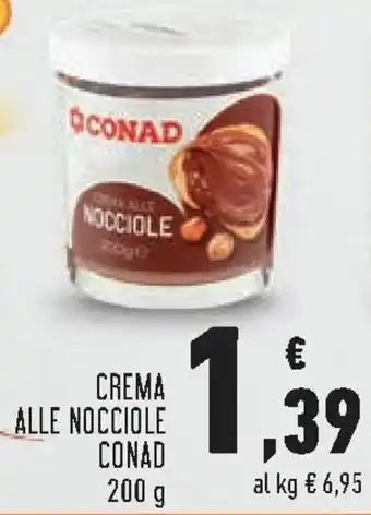 Conad Crema Alle Nocciole Conad 200 g offerta