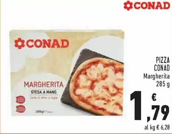 Conad Pizza Conad Margherita 285 g offerta