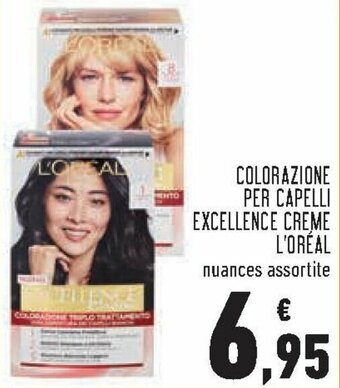 Conad L'Oréal Colorazione Per Capelli Excellence Creme offerta