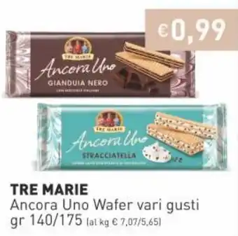 Prezzemolo e Vitale Tre Marie Ancora Uno Wafer vari gusti 140g/175g offerta