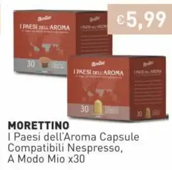Prezzemolo e Vitale Morettino I Paesi dell'Aroma x30 offerta