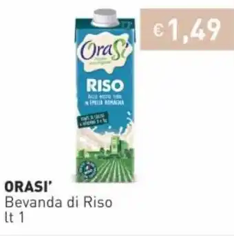 Prezzemolo e Vitale Orasì Bevanda di Riso 1lt offerta