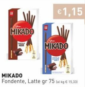 Prezzemolo e Vitale Mikado Fondente, Latte 75gr offerta