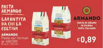 Prezzemolo e Vitale Armando Pasta vari formati 400/500gr offerta