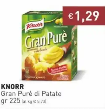 Prezzemolo e Vitale Knorr Gran Purè di Patate 225gr offerta