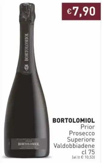 Prezzemolo e Vitale Bortolomiol Prior Prosecco Superiore Valdobbiadene 75cl offerta