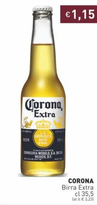Prezzemolo e Vitale Corona Birra Extra 35,5cl offerta
