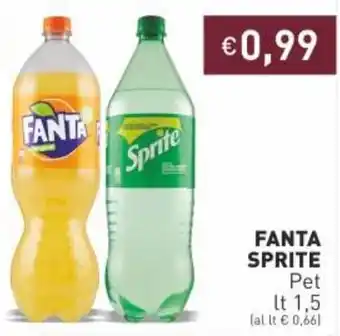 Prezzemolo e Vitale Fanta, Sprite 1,5lt offerta