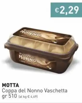 Prezzemolo e Vitale Motta Coppa del Nonno Vaschetta 510gr offerta