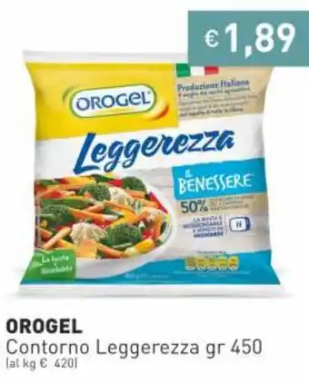 Prezzemolo e Vitale Orogel Contorno Leggerezza 450gr offerta