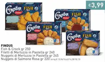 Prezzemolo e Vitale Findus Fish & Crock 250gr offerta