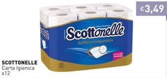 Prezzemolo e Vitale Scottonelle Carta Igienica x12 offerta