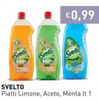 Prezzemolo e Vitale Svelto Piatti Limone, Aceto, Menta 1lt offerta