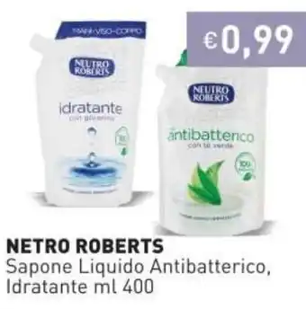 Prezzemolo e Vitale Netro Roberts Sapone Liquido Antibatterico, Idratante 400ml offerta