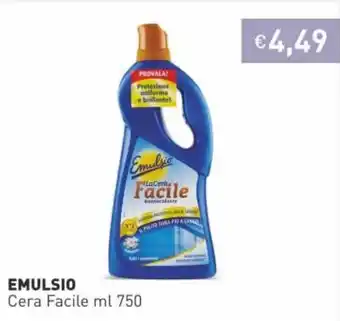 Prezzemolo e Vitale Emulsio Cera Facile 750ml offerta