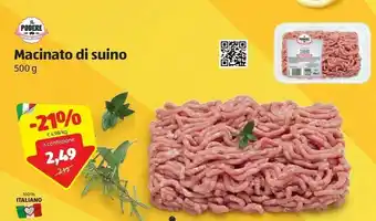 ALDI Il podere Macinato Di Suino offerta