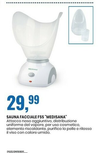 Medisana Sauna Facciale Fss