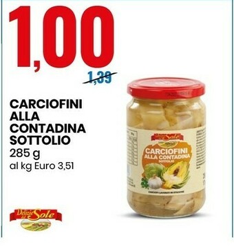 Delizie Del Sole - Carciofini Alla Contadina 285 G(ml)