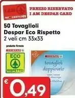 Despar Tovaglioli offerta