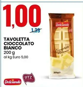 Eurospin Dolciando Tavoletta Cioccolato offerta