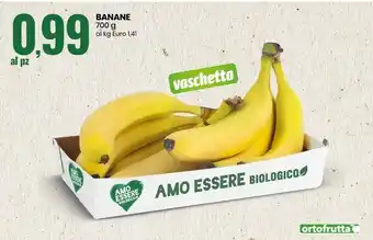 Eurospin Amo essere biologico Banane offerta