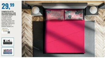 Eurospin Completo Letto Matrimoniale Con Fantasie Assortite offerta