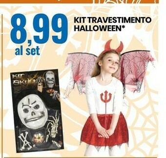 Eurospin Kit Travestimento Halloween offerta