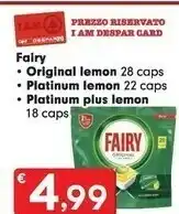 Despar Fairy Detersivo lavastoviglie offerta