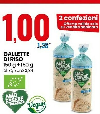 Eurospin Gallette Di Riso offerta