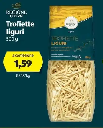 Regione Che Val Trofiette liguri 500g