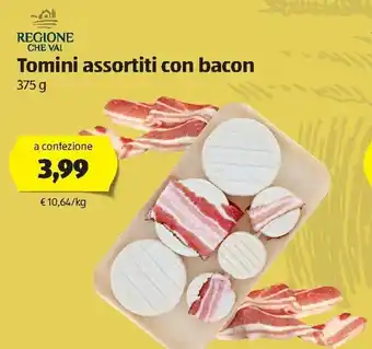 ALDI Regione Che Val Tomini assortiti con bacon 375g offerta