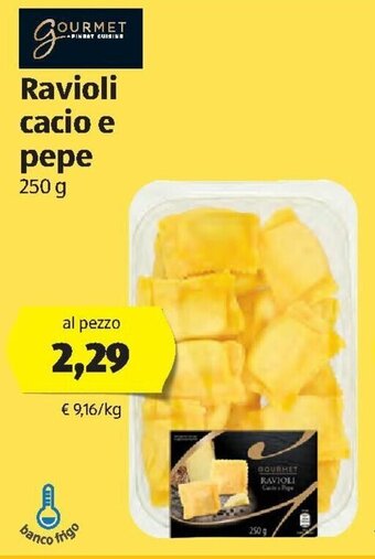 Ravioli cacio e pepe 250g