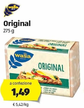 ALDI Wasa Original 275g offerta