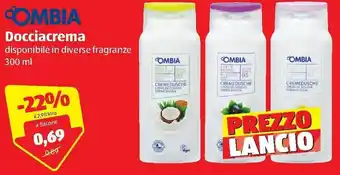 ALDI Ombia Docciacrema 300 ml offerta