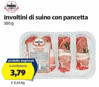 ALDI Involtini di suino con pancetta 300g offerta