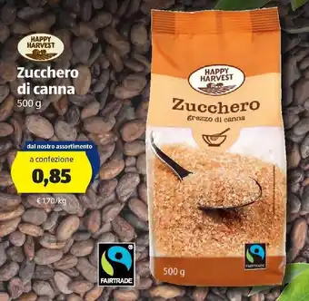 ALDI Happy Harvest Zucchero di canna 500g offerta