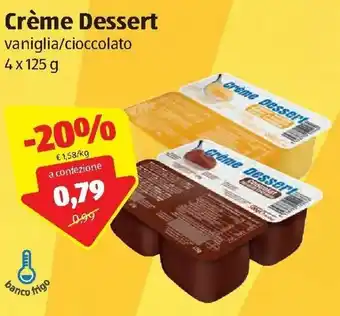 ALDI Crème Dessert 4 x 125 g offerta