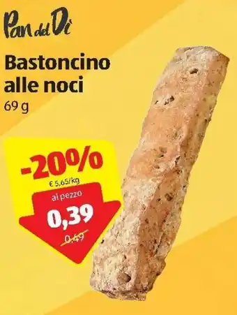 ALDI Bastoncino alle noci 69g offerta