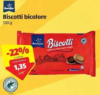 ALDI Biscotti bicolore 330g offerta