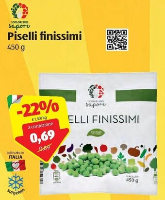 ALDI Piselli finissimi 450 g offerta