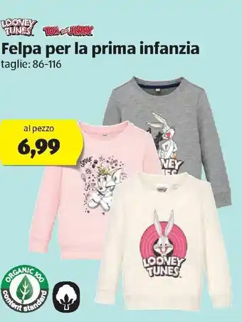 ALDI Felpa per la prima infanzia offerta