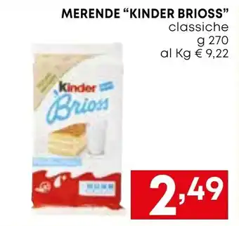 MERENDE "KINDER BRIOSS" classiche g 270