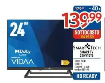 Elettrosintesi SMART TECH SMART TV 24HV10T3 offerta