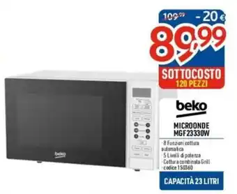 beko MICROONDE MGF23330W