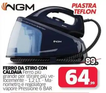 Telitaly FERRO DA STIRO CON CALDAIA offerta