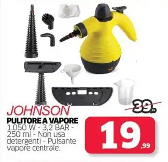 Telitaly JOHNSON PULITORE A VAPORE offerta
