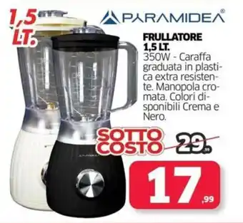 PARAMIDEA FRULLATORE 1,5 LT.