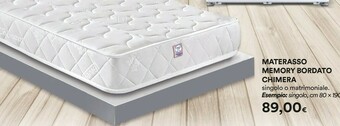 Coop Chimera Materasso Memory Bordato offerta