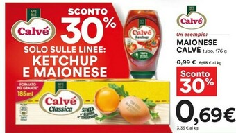 Coop Calvè Maionese Classica offerta