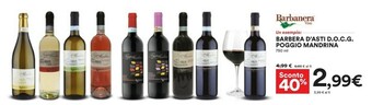 Coop Barbanera Barbera D'Asti Docg Poggio Mandrina offerta